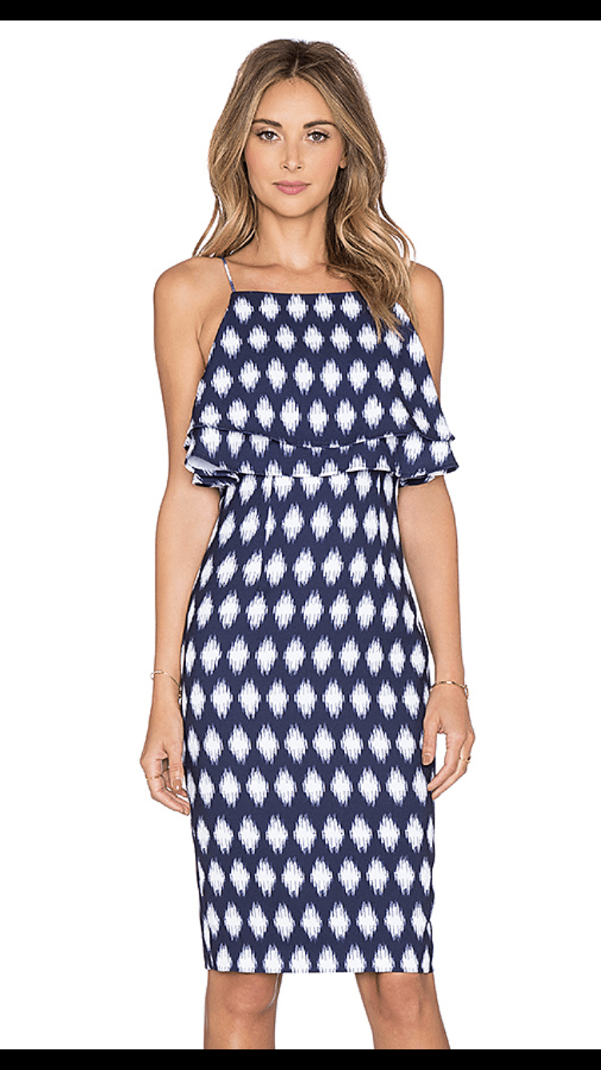 Finders Keepers - Move on Up Navy Midi Size 8 - Image 2