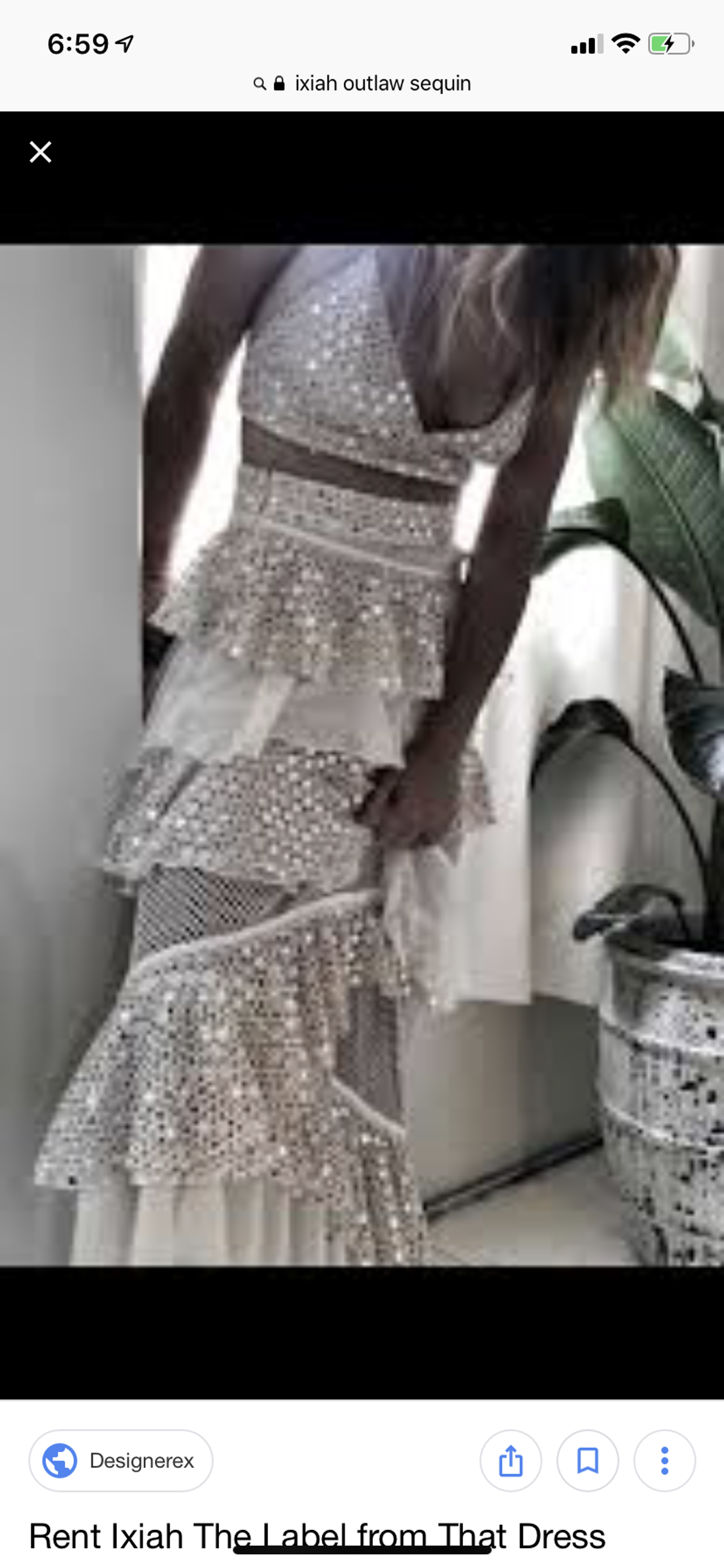 Ixiah The Label Sequin Outlaw Set Size 8 - Image 2