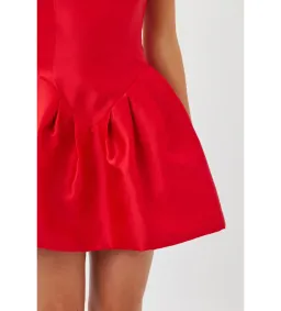 Bianca & Bridgett Alba Mini Dress Red Size AU 12 for rent on The Volte - image 3
