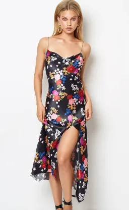 Bec & Bridge Cha Cha Midi Dress Print Size 8 for rent on The Volte - image 3