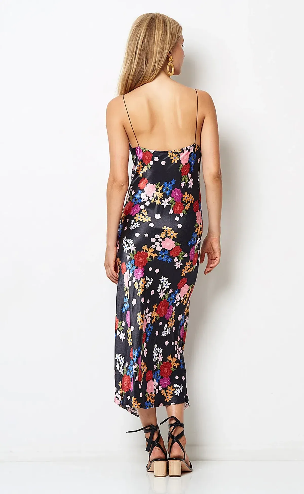 Bec & Bridge Cha Cha Midi Dress Print Size 8 - Image 4