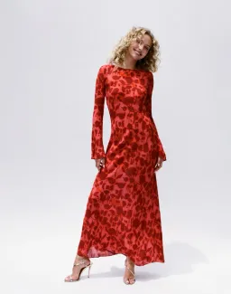 Realisation Par The Gia Dress in Havana Print Size XL / AU 14 for rent on The Volte - image 1