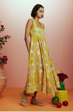 Alémais Diana Summer Dress Size 16 for rent on The Volte - image 2