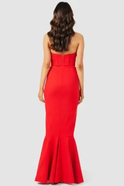 Derma Department Alexandra Gown Red Size 10 for rent on The Volte - image 3