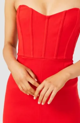 Derma Department Alexandra Gown Red Size 10 for rent on The Volte - image 5