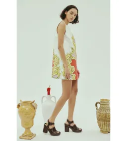 Alemais Sierra Mini Dress Multi Print Size 10 for rent on The Volte - image 3