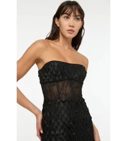 Manning Cartell Supreme Extreme Gown Black Size XXS / AU 4 for rent on The Volte - image 2