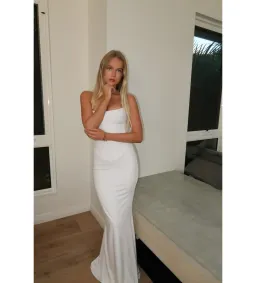 HNTR the label Louie Gown Blanc White Size M / AU 10 for rent on The Volte - image 3