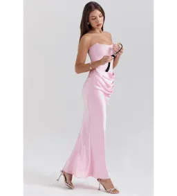 House of CB Persephone Dress in Rose Size S / AU 8 for rent on The Volte - image 2