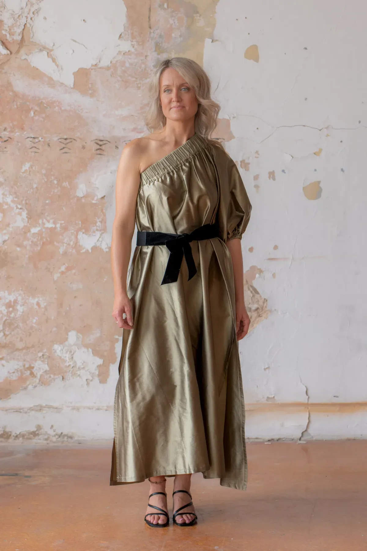 ARTCLUB Aster Dress Sage Size 10  - Image 3