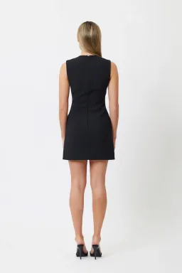 Bianca & Bridgett Marissa Mini Dress Black Size 8 for rent on The Volte - image 2