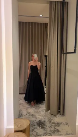 Aje Spatial Maxi Dress Black Size 6 for rent on The Volte - image 4