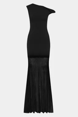 Sir the Label Indigo Twist Dress Black Size 0 / AU 6 for rent on The Volte - image 4