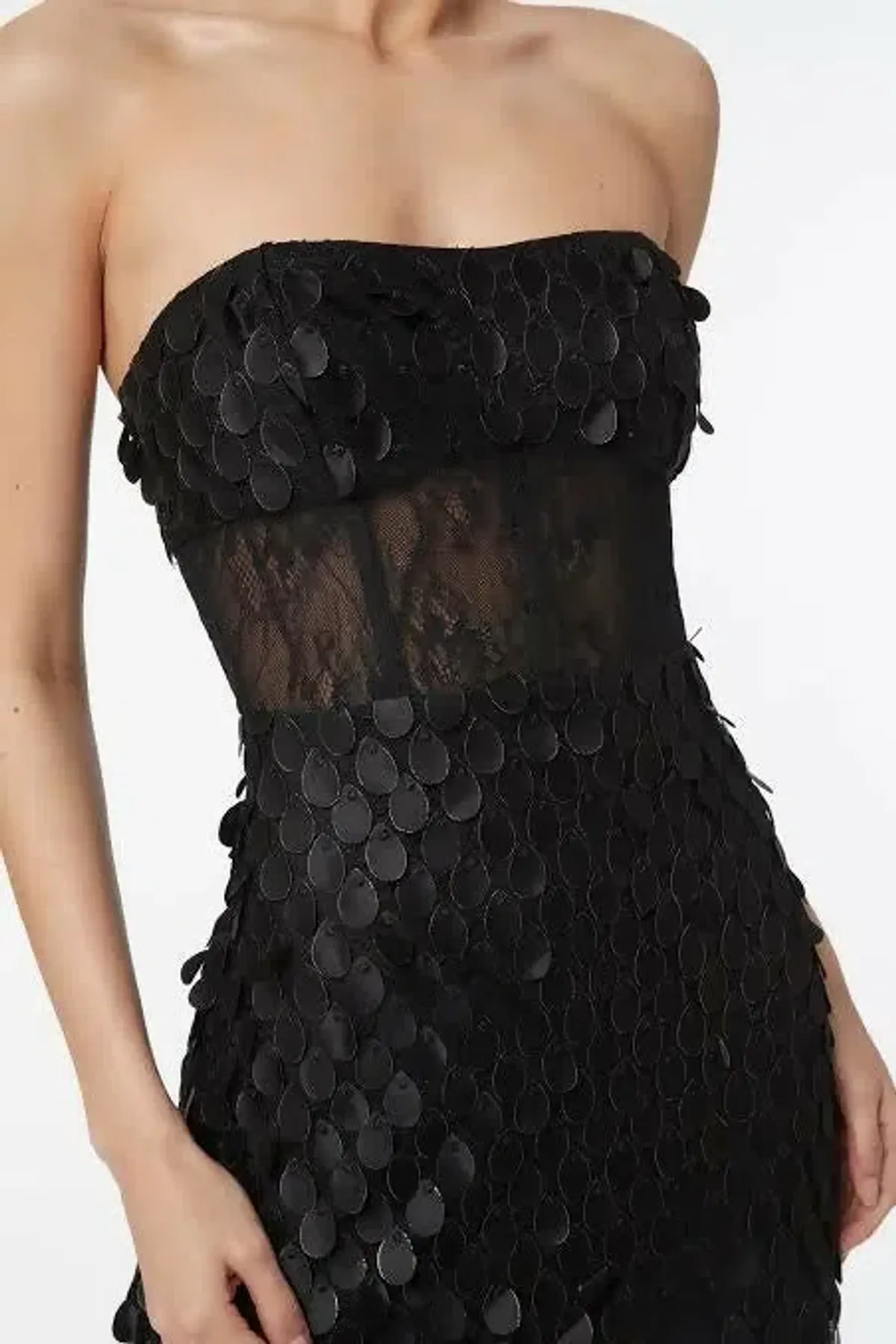 Manning Cartell Supreme Extreme Strapless Gown Black Size AU 6 - Image 4