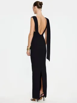 Effie Kats Audrey Gown in Black Size S / AU 8 for rent on The Volte - image 3