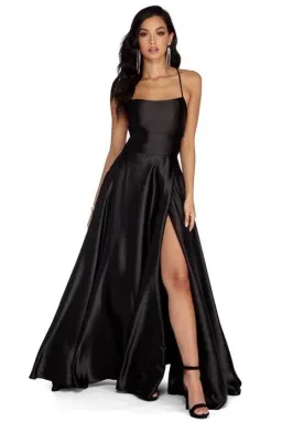 Sherri Hill Formal Gown Black Size 6 for rent on The Volte - image 1