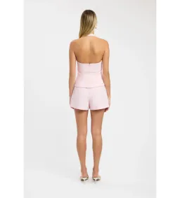 Kookai Ariel Double Belt Halter Top And Maria Maxi Skirt Set in Heavenly Pink Size AU 10 for rent on The Volte - image 6