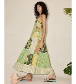 Alemais Winnie Spliced Midi Dress Floral Size AU 12 for rent on The Volte - image 3