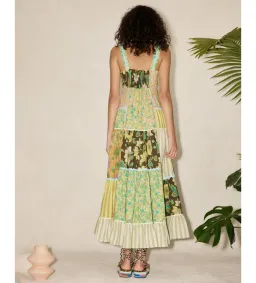 Alemais Winnie Spliced Midi Dress Floral Size AU 12 for rent on The Volte - image 4