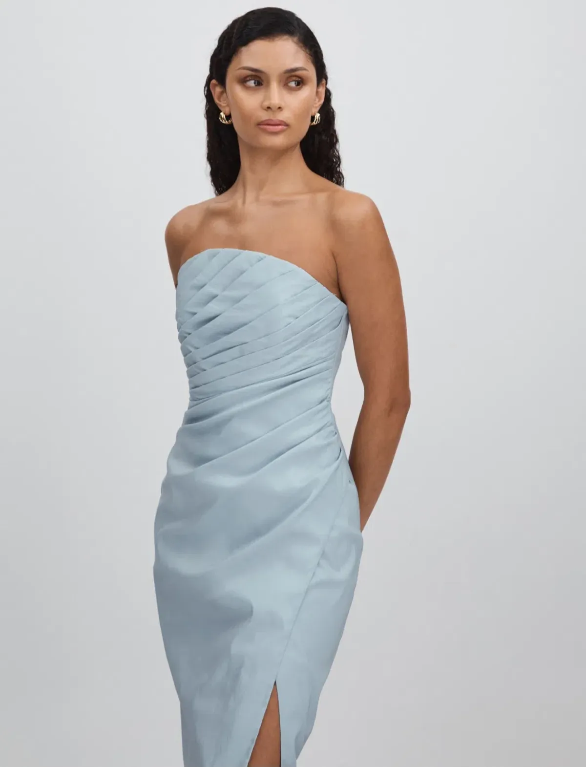 Rachel Gilbert Mira Dress Blue Size 3 / AU 12  - Image 3