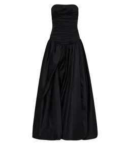 Aje Violette Bubble Hem Maxi Dress Black Size AU 14 for rent on The Volte - image 4