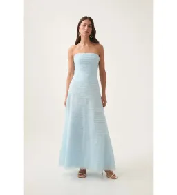 Aje Soundscape Maxi Dress Sea Breeze Size AU 10 for rent on The Volte - image 1