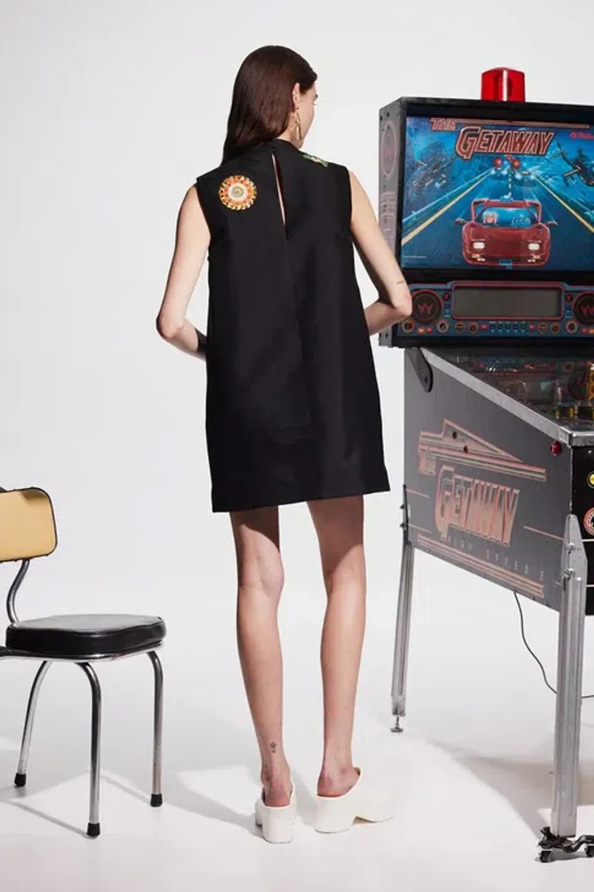 Alémais Bingo Mini Dress Black Size 12 - Image 3