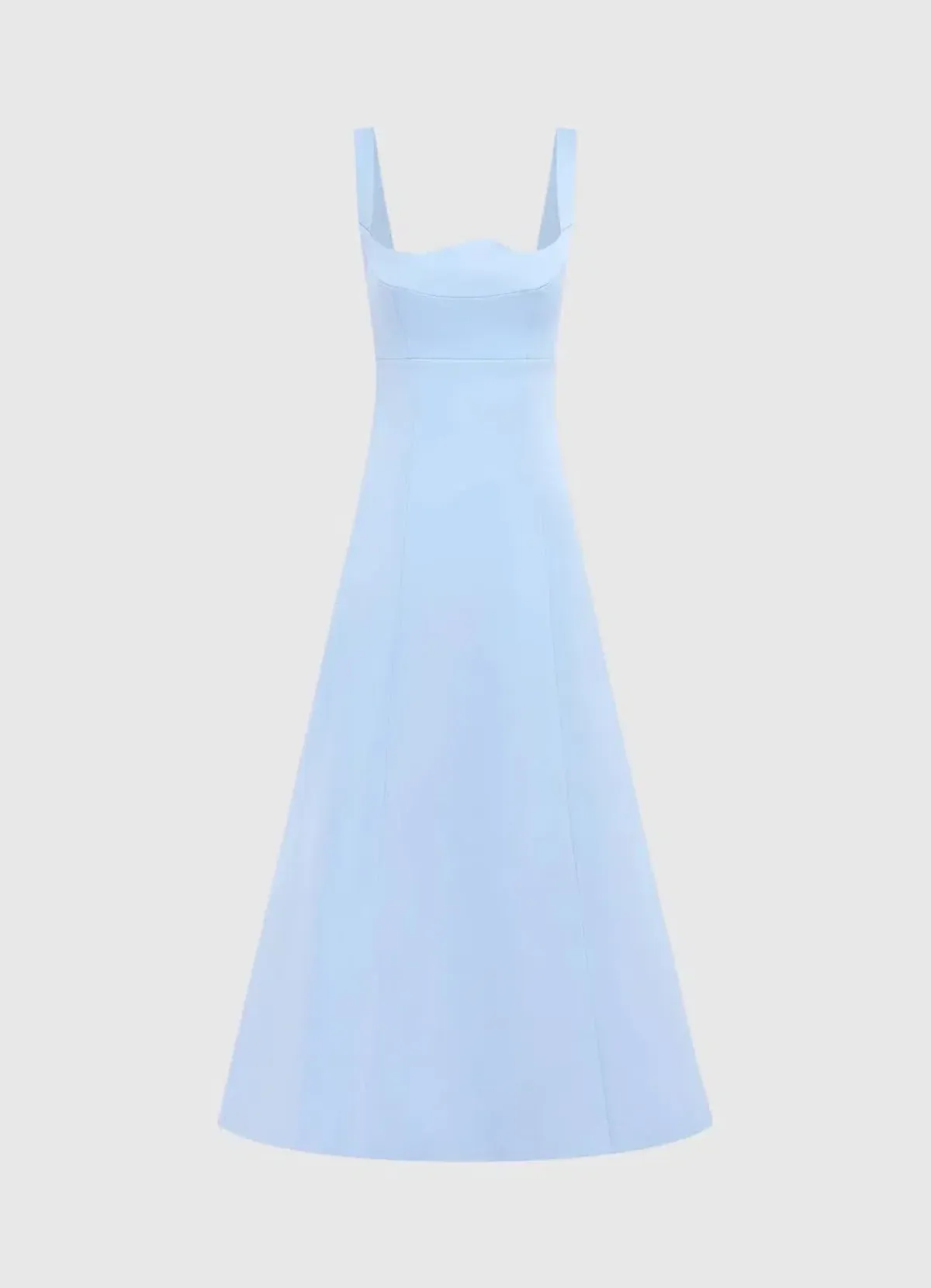 Leo Lin Odette Midi Dress in Sky Blue  Size 6 - Image 5