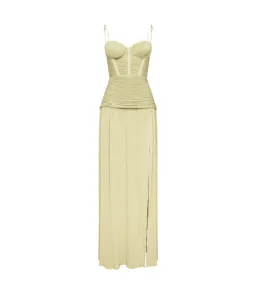 Manning Cartell Double Time Pleat Dress Pistachio Size AU 8 for rent on The Volte - image 6