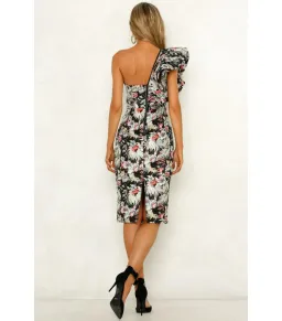 Mossman The Secret Garden Midi Dress Floral Size AU 6  for rent on The Volte - image 2