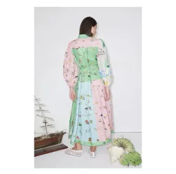 Alemais Jet Shirt Dress Multi Size AU 12 for rent on The Volte - image 1