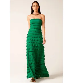 Sacha Drake Maddison Dress Emerald Size AU 8 for rent on The Volte - image 3