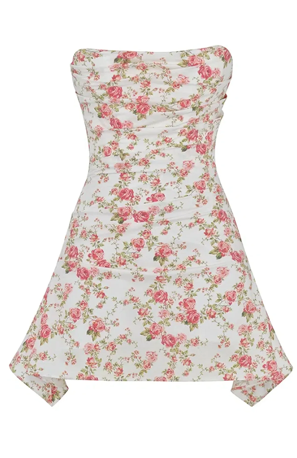 House of CB Jasmine Draped Corset Dress Rose Print  Size 6  - Image 8