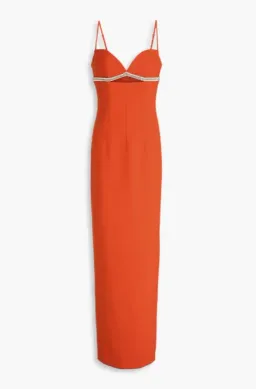 Rachel Gilbert Kyra Gown Flame Orange Size 1/AU 8 for rent on The Volte - image 3