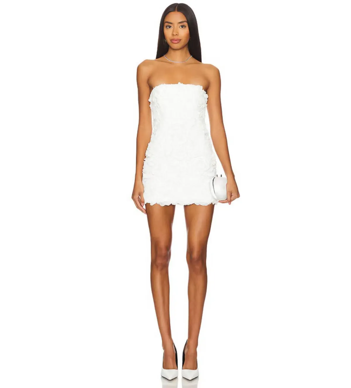 Lover + Friends Lucia Mini Dress White Size 6  - Image 1