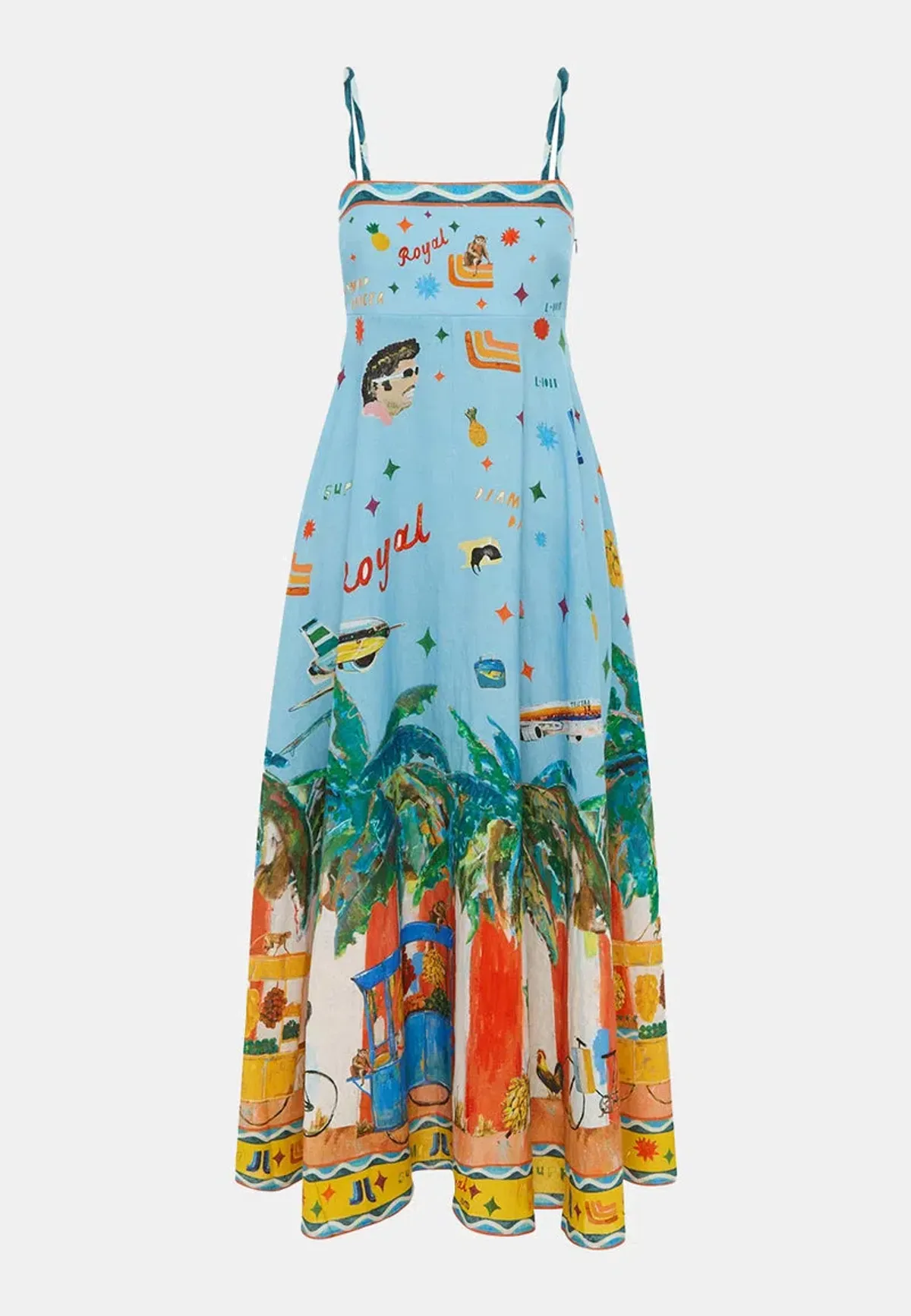 Alemais All Aboard Sundress Multi Size 6 - Image 2