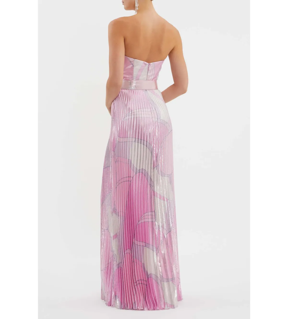 Rebecca Vallance  Samar Gown Pink Size S/Au 8  - Image 2