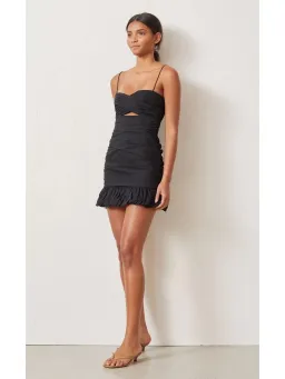 Bec & Bridge Colette Mini Dress Black Size AU 6 for rent on The Volte - image 2