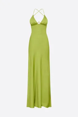 Manning Cartell Like A Charm Slip Dress Green Size S / AU 8 for rent on The Volte - image 5