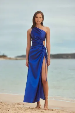 Sonya Moda Nour Maxi Dress Blue Size AU 10 for rent on The Volte - image 1