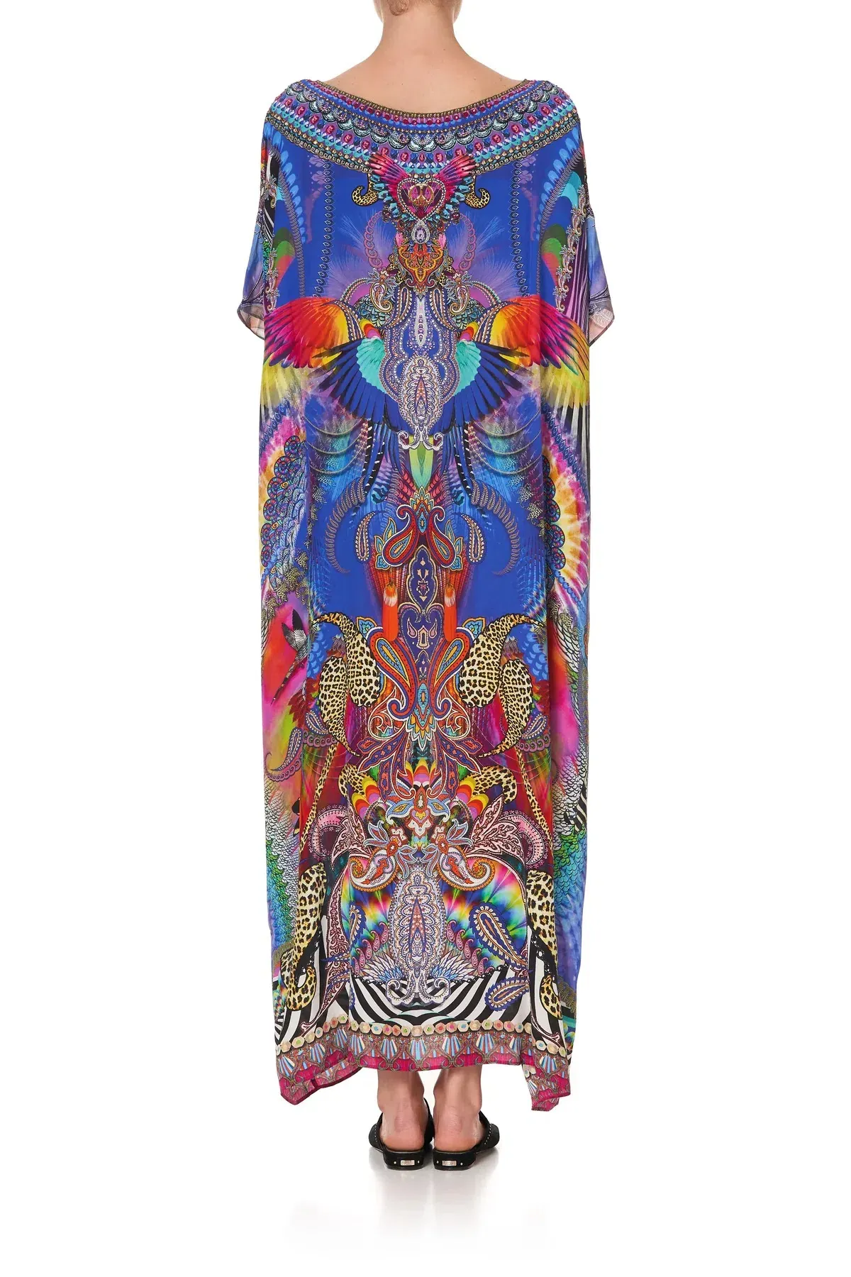 Camilla Psychedelica Round Neck Kaftan One Size - Image 2