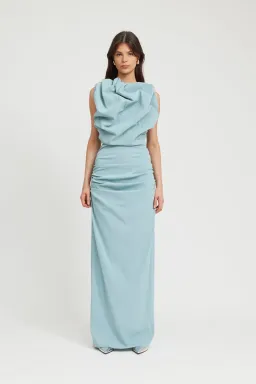Tojha Coburn Dress Blue Size 10  for rent on The Volte - image 1