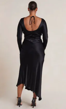 Bec & Bridge Moon Dance Long Sleeve Maxi Dress Black Size 18 for rent on The Volte - image 3