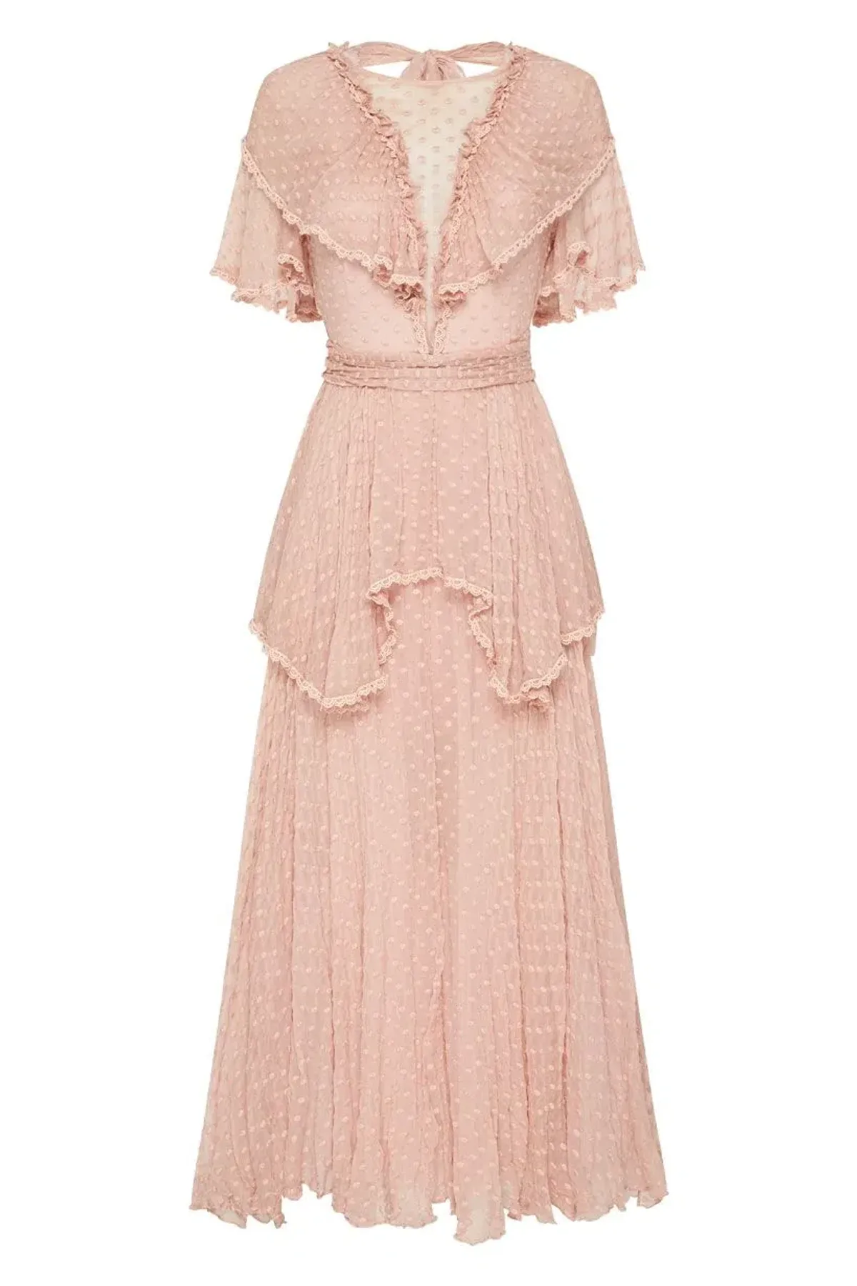 Spell And the Gypsy Zoe Gown Rose Pink Size 10 - Image 5