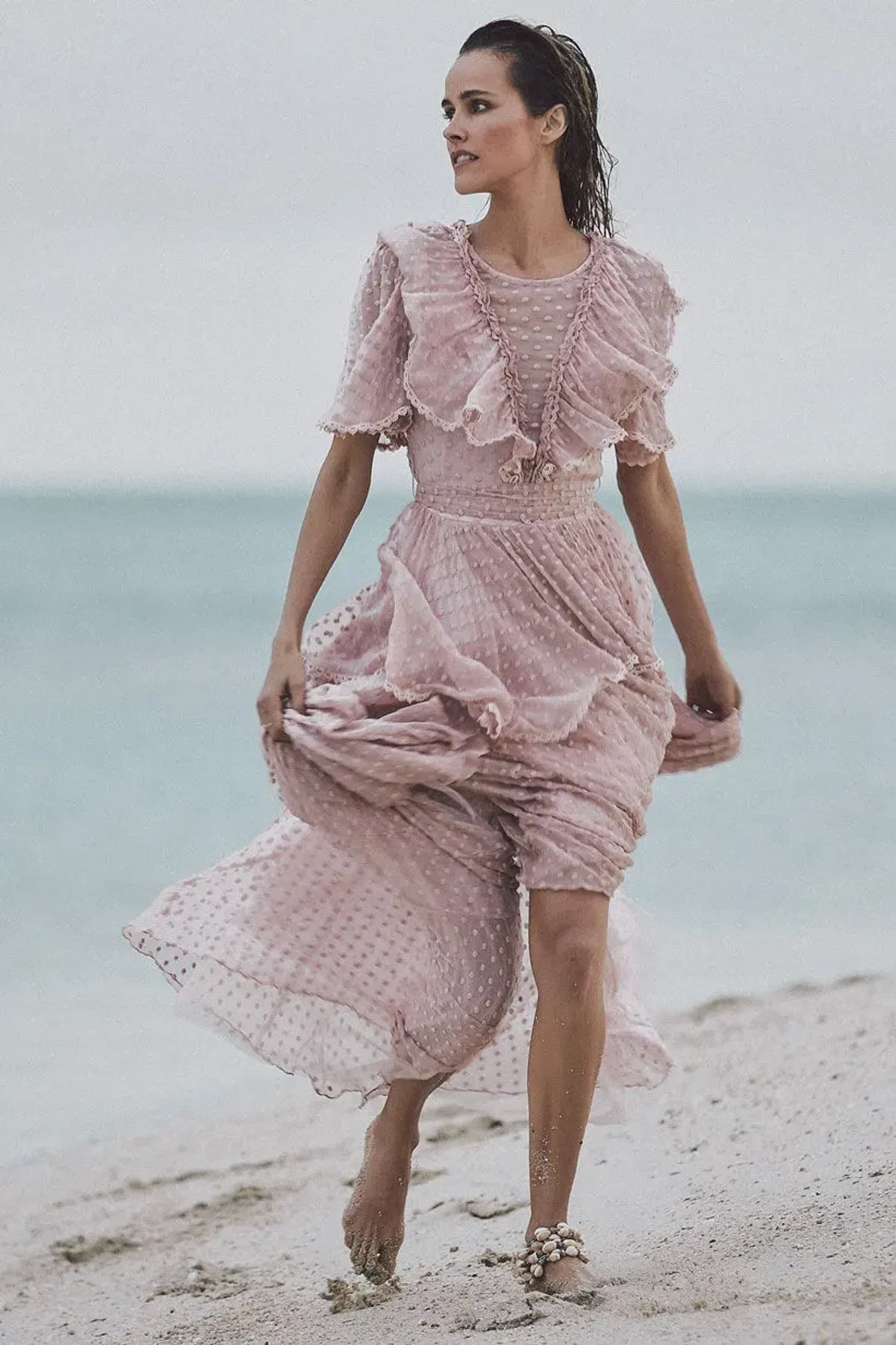 Spell And the Gypsy Zoe Gown Rose Pink Size 10 - Image 3