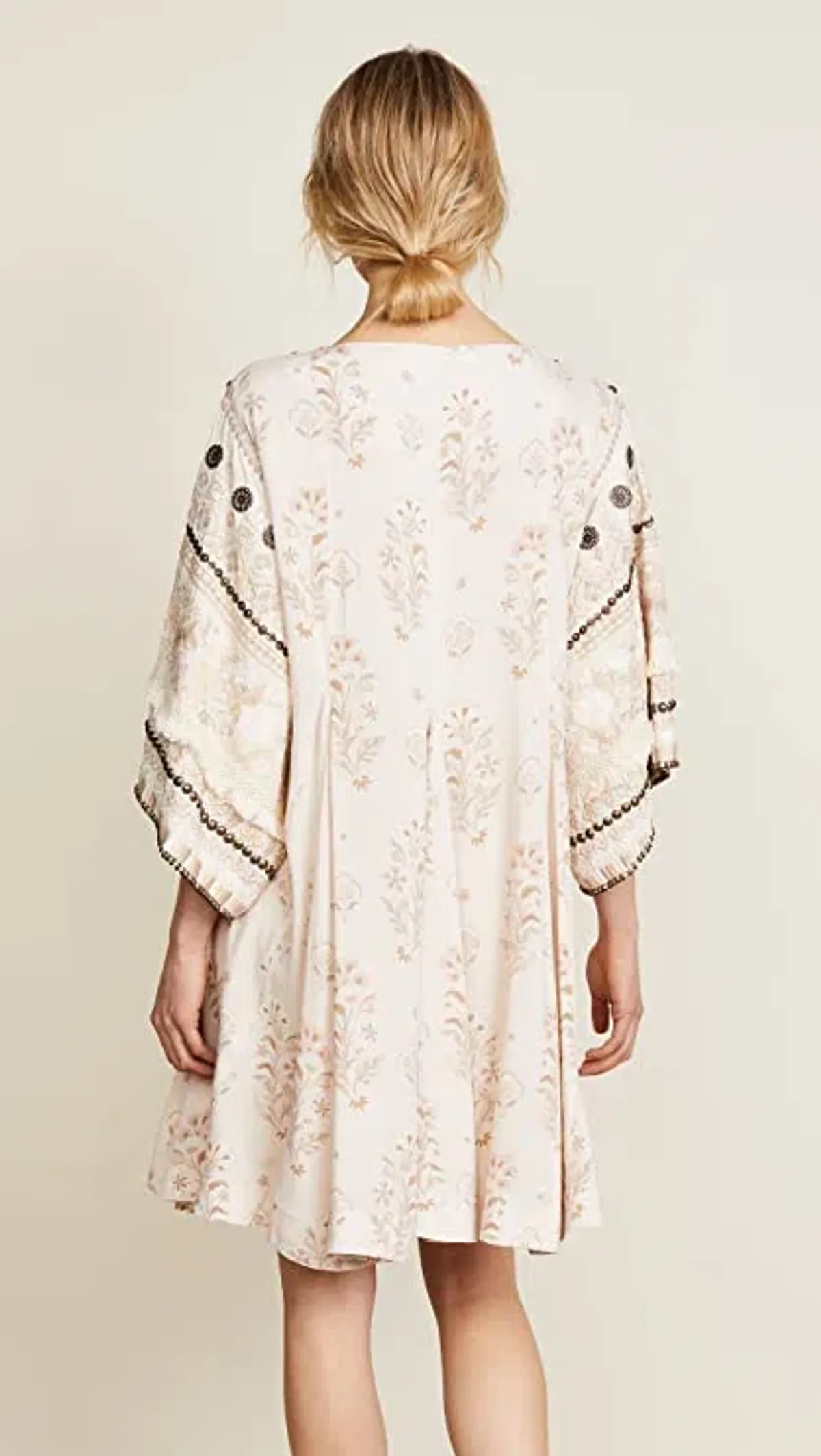 Spell Arabian Jewel Dress Cream Size 8 - Image 2