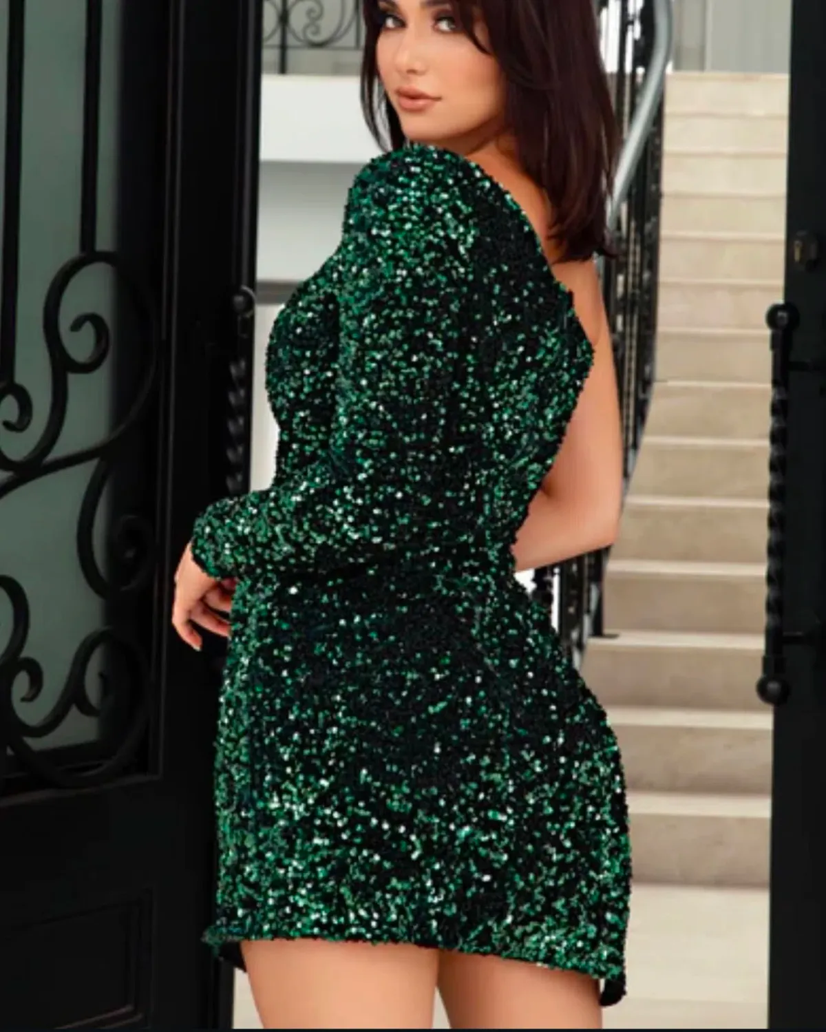 Abyss by Abby Green Mini Dress Size 8  - Image 2