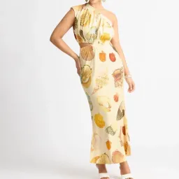 Sheike Sea Shore  Maxi Dress Yellow Size 8 for rent on The Volte - image 4