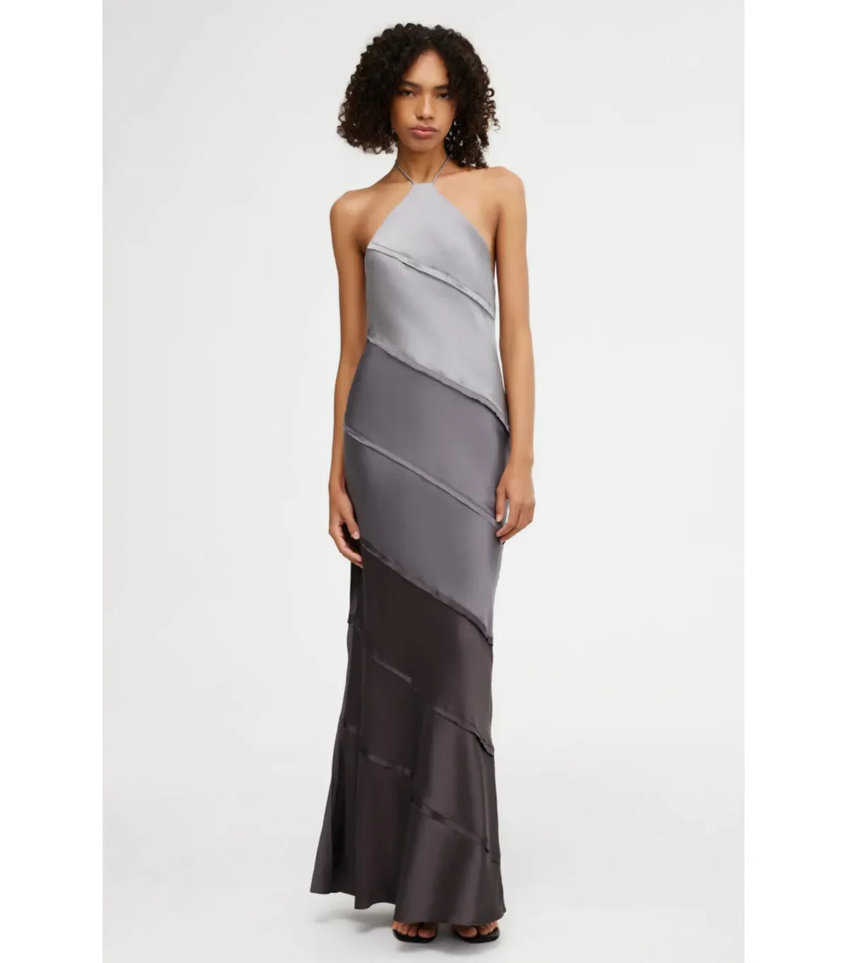 Significant other Murphy Maxi Dress in Greyscale Size AU 12 - Image 1
