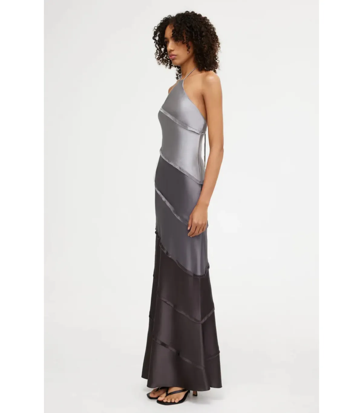 Significant other Murphy Maxi Dress in Greyscale Size AU 12 - Image 2